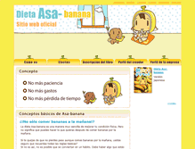 Tablet Screenshot of es.asabanana.net